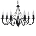 Pendelleuchte MINERWA 7 schwarz Sollux Lighting