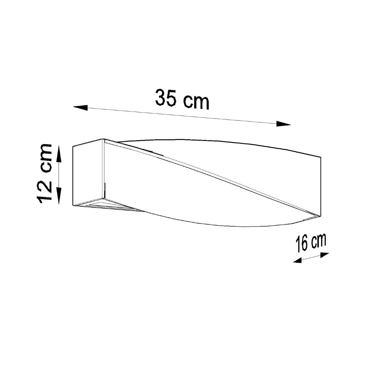 Wandleuchte Keramik SIGMA MINI Sollux Lighting