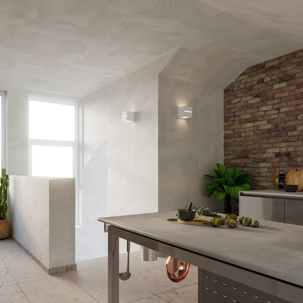 Wandleuchte Keramik LEO LINE Sollux Lighting