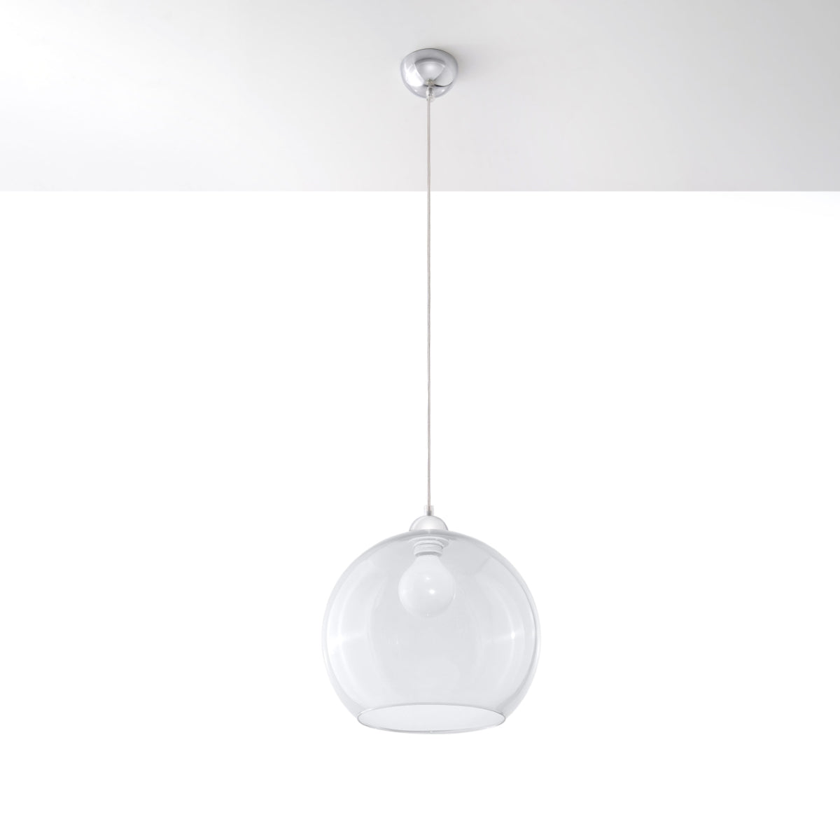 Pendelleuchte BALL transparent Sollux Lighting