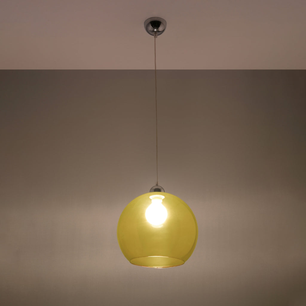Pendelleuchte BALL gelb Sollux Lighting