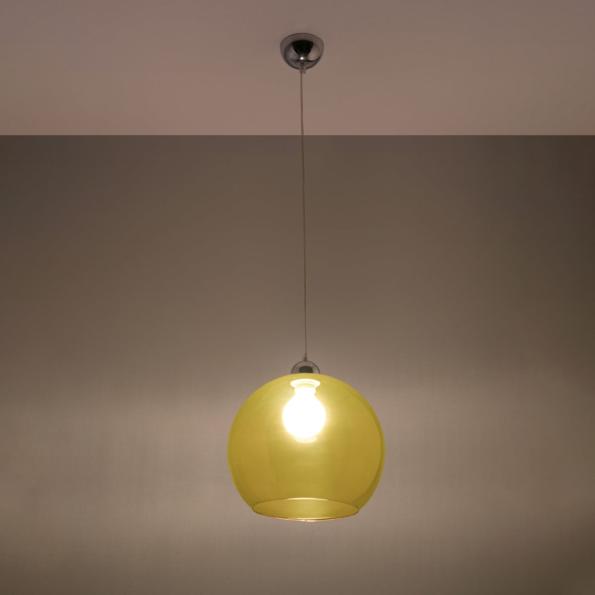 Pendelleuchte BALL gelb Sollux Lighting
