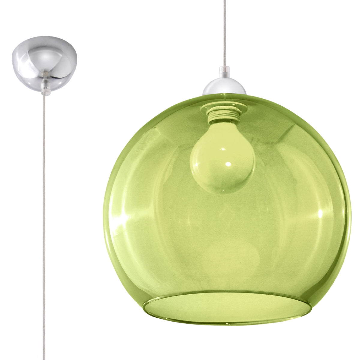 Pendelleuchte BALL grün Sollux Lighting