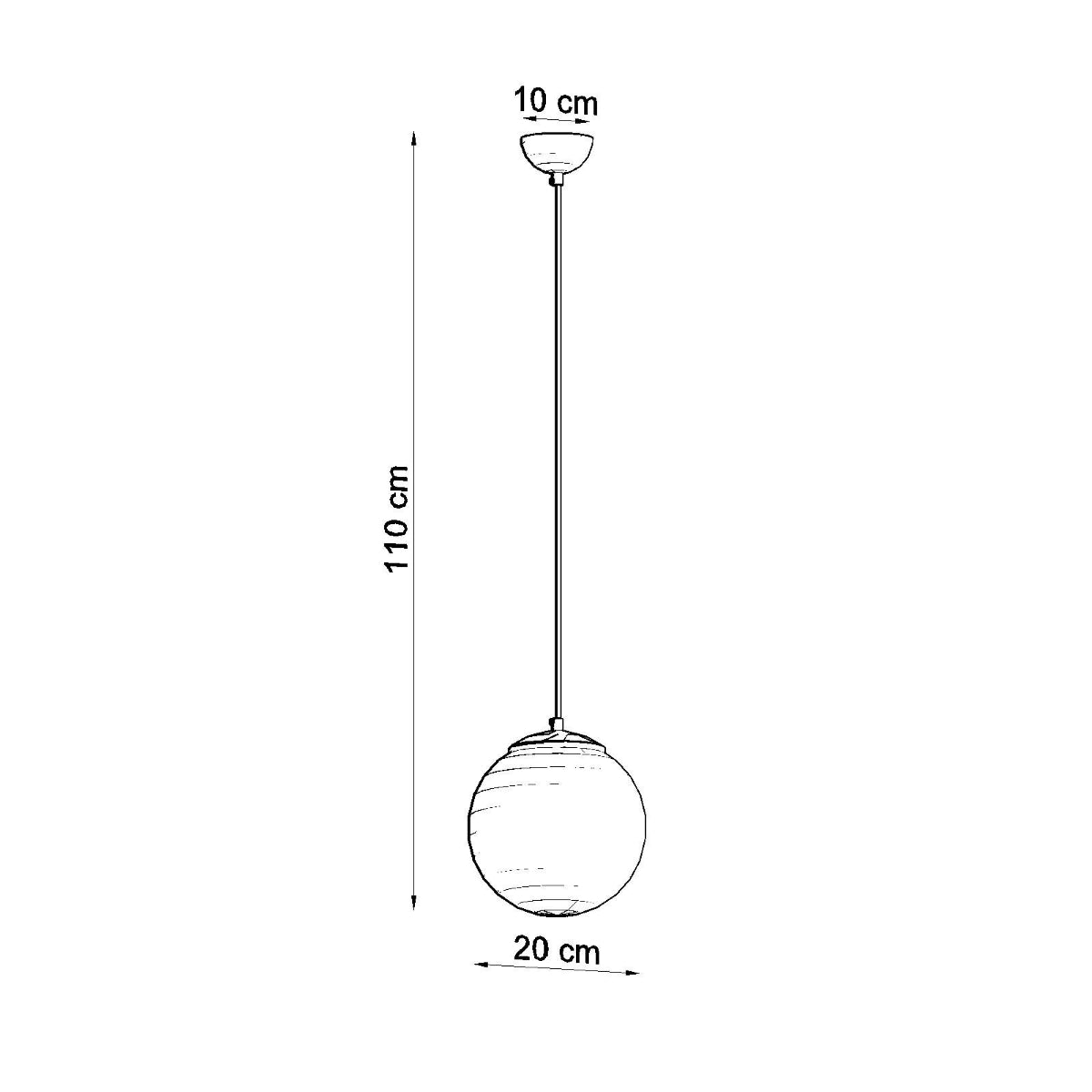 Pendelleuchte UGO 20 Sollux Lighting