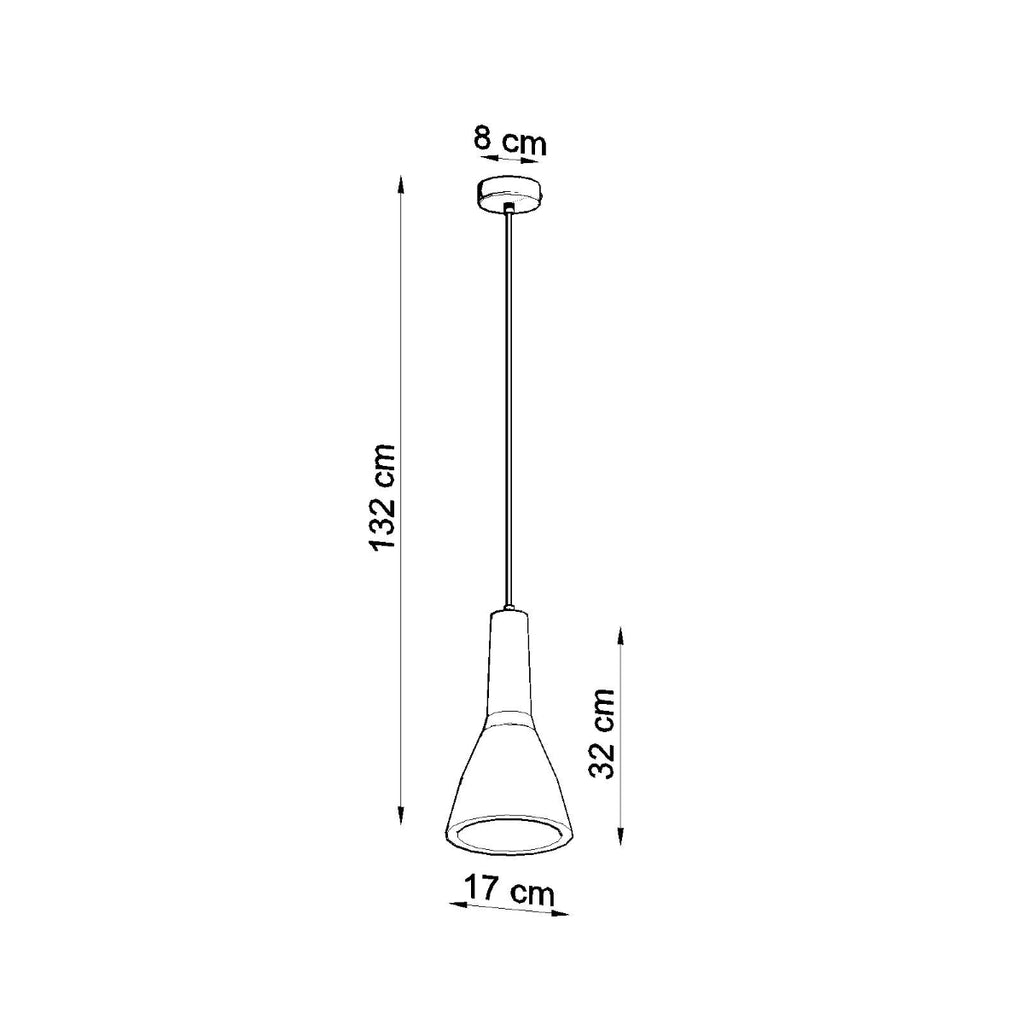 Pendelleuchte EMPOLI Beton Sollux Lighting
