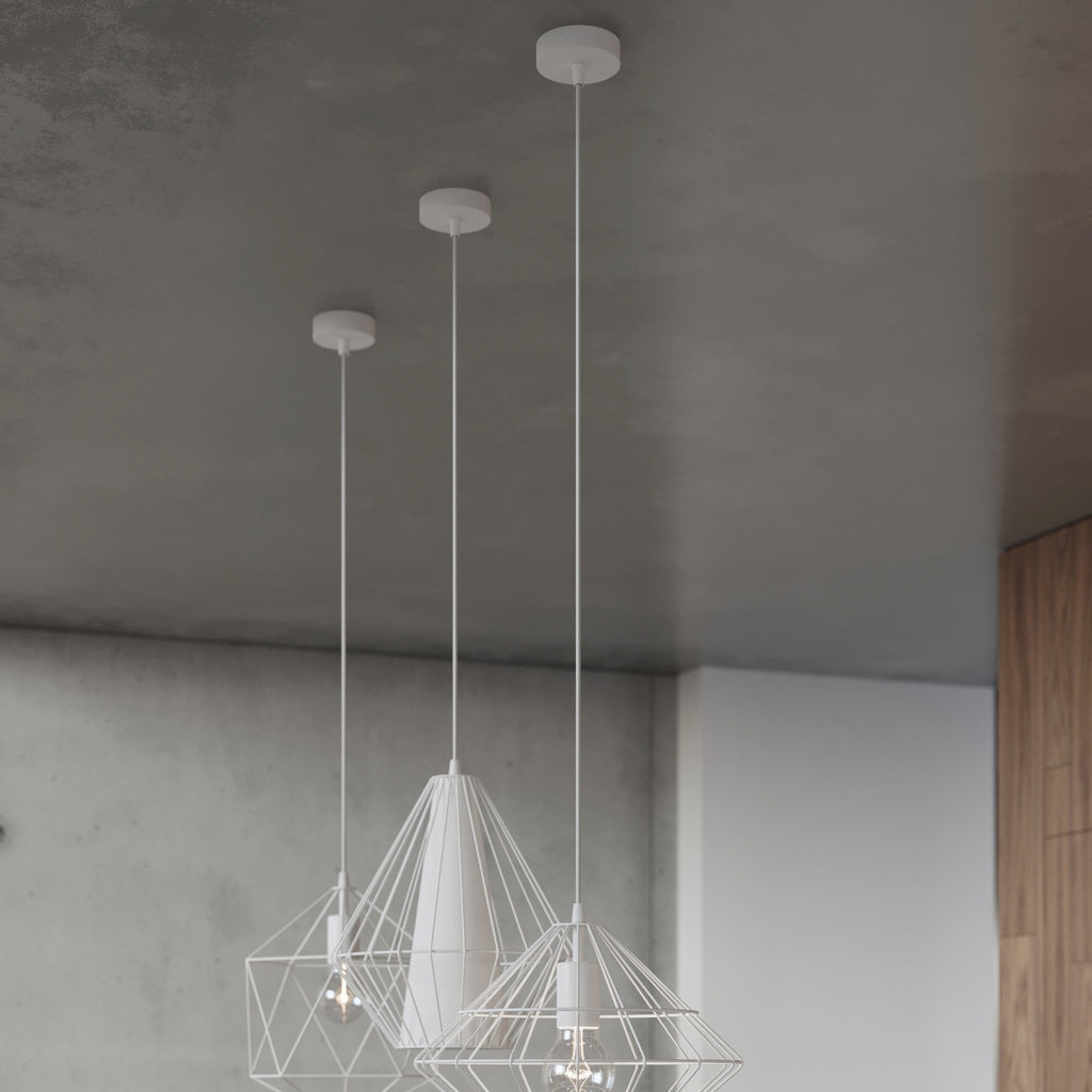Pendelleuchte UMBERTO weiß Sollux Lighting
