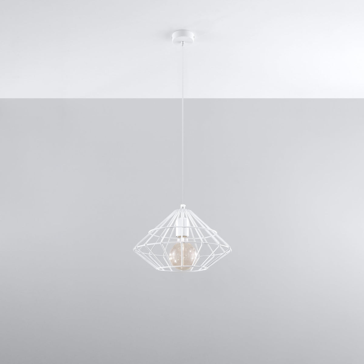 Pendelleuchte UMBERTO weiß Sollux Lighting