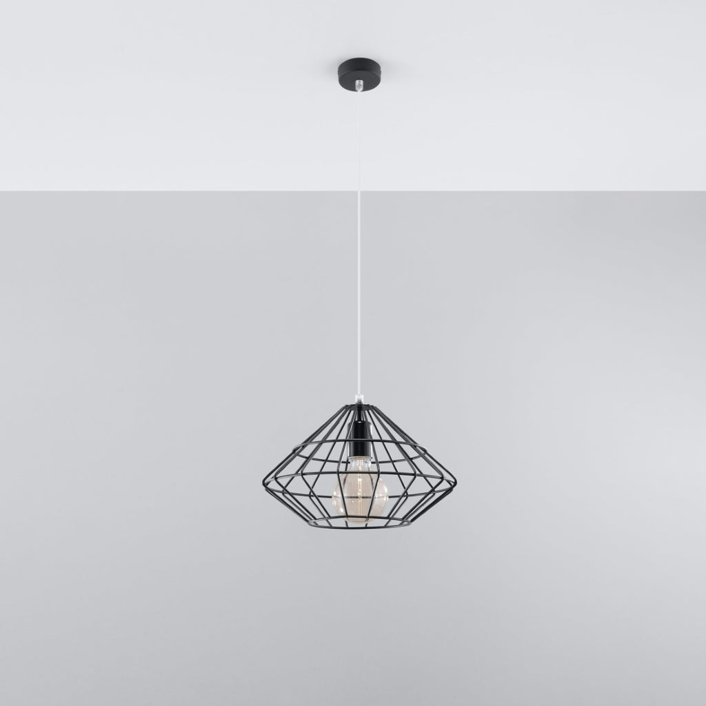 Pendelleuchte UMBERTO schwarz Sollux Lighting