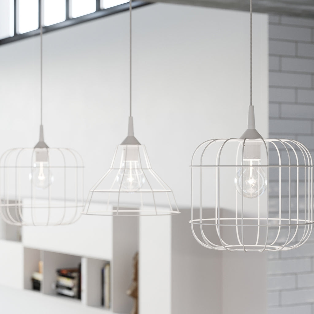 Pendelleuchte CELTA weiß Sollux Lighting