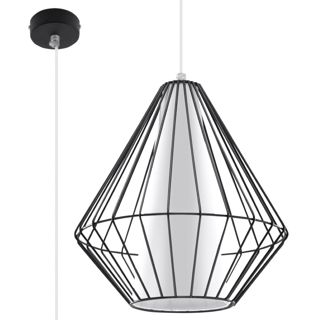 Pendelleuchte DEMI schwarz Sollux Lighting