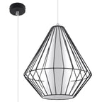 Pendelleuchte DEMI schwarz Sollux Lighting