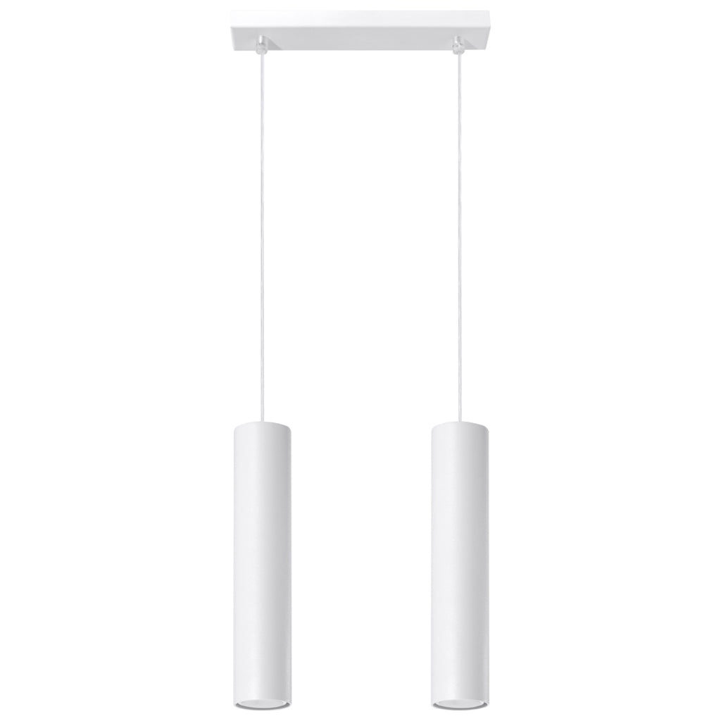 Pendelleuchte LAGOS 2 weiß Sollux Lighting