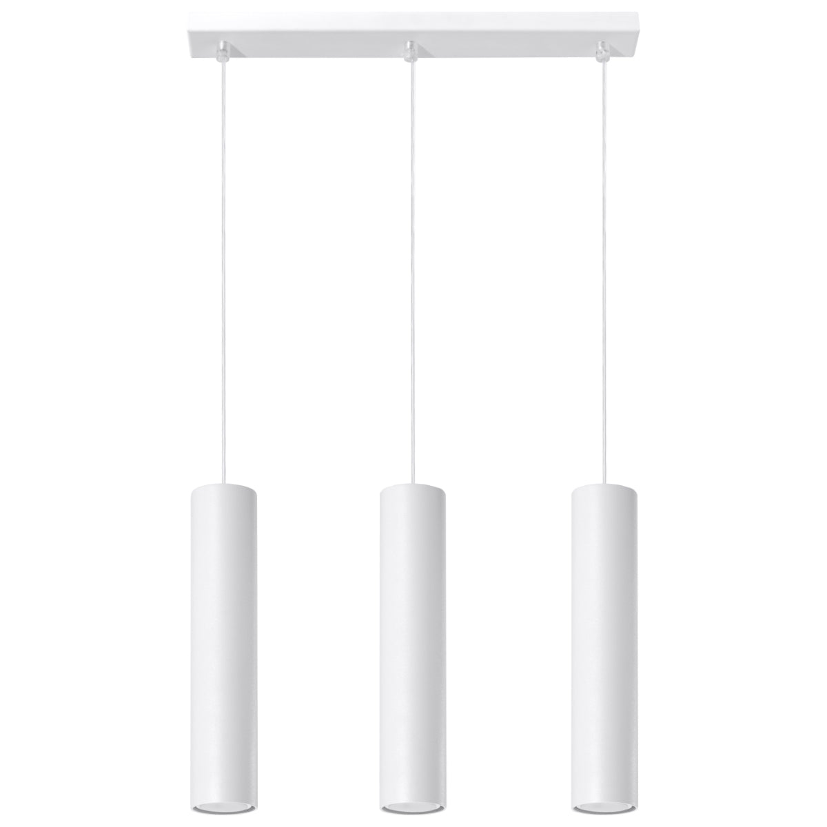 Pendelleuchte LAGOS 3L weiß Sollux Lighting