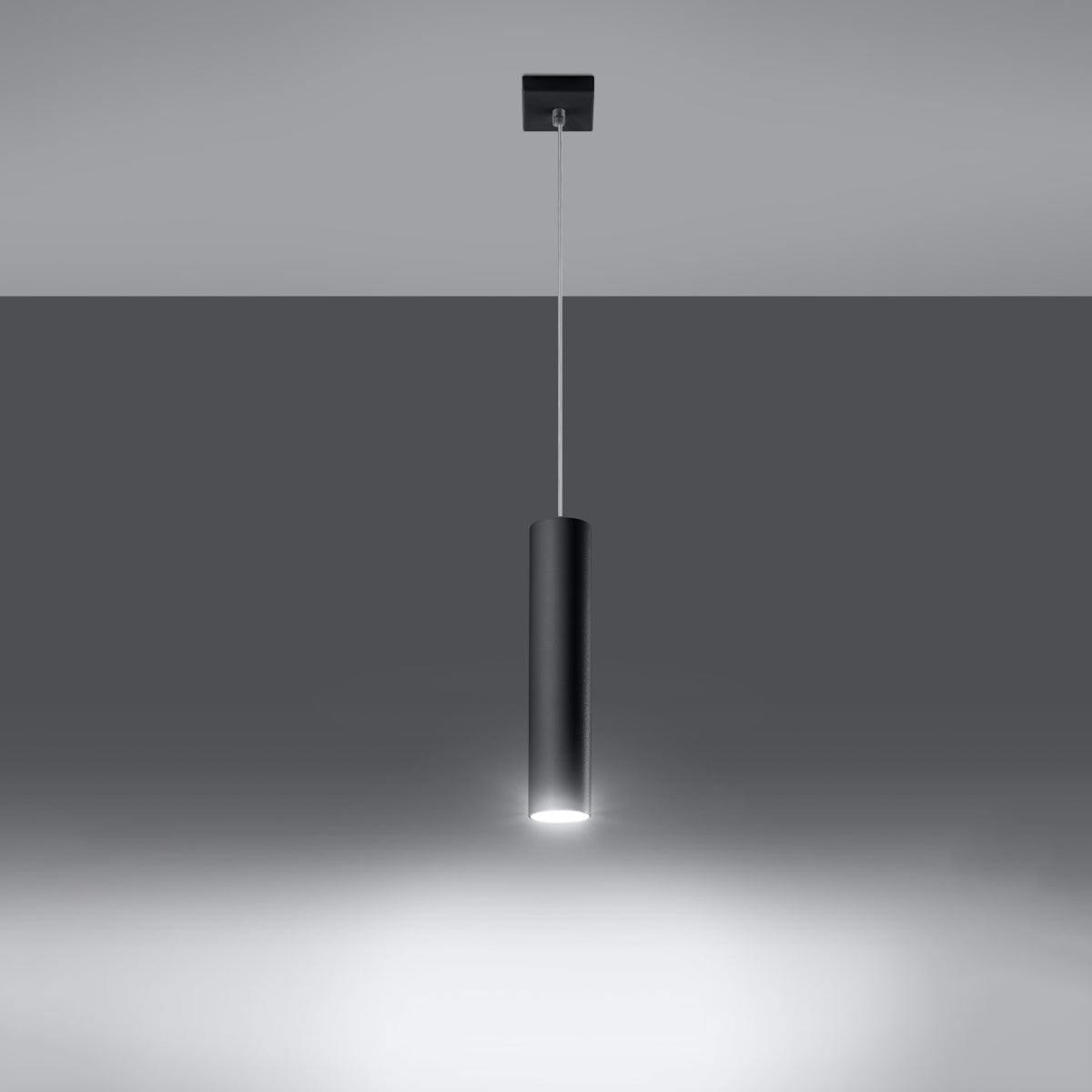 Pendelleuchte LAGOS 1 schwarz Sollux Lighting