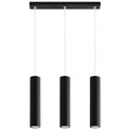 Pendelleuchte LAGOS 3L schwarz Sollux Lighting