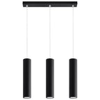 Pendelleuchte LAGOS 3L schwarz Sollux Lighting