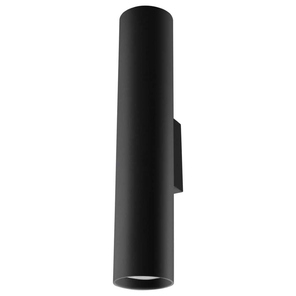 Wandleuchte LAGOS 2 schwarz Sollux Lighting