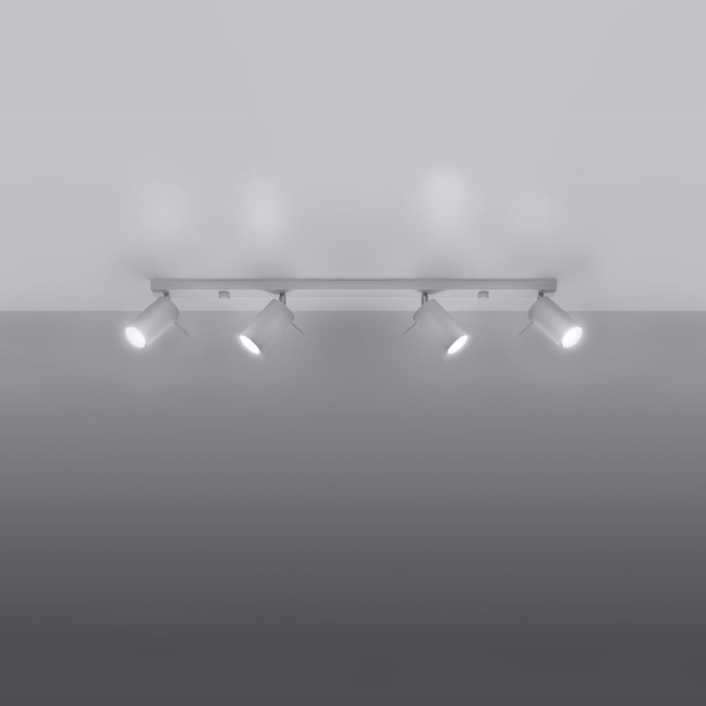Deckenleuchte - Spot - Strahler RING 4L weiß Sollux Lighting