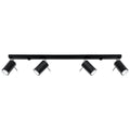 Deckenleuchte - Spot - Strahler RING 4L schwarz Sollux Lighting