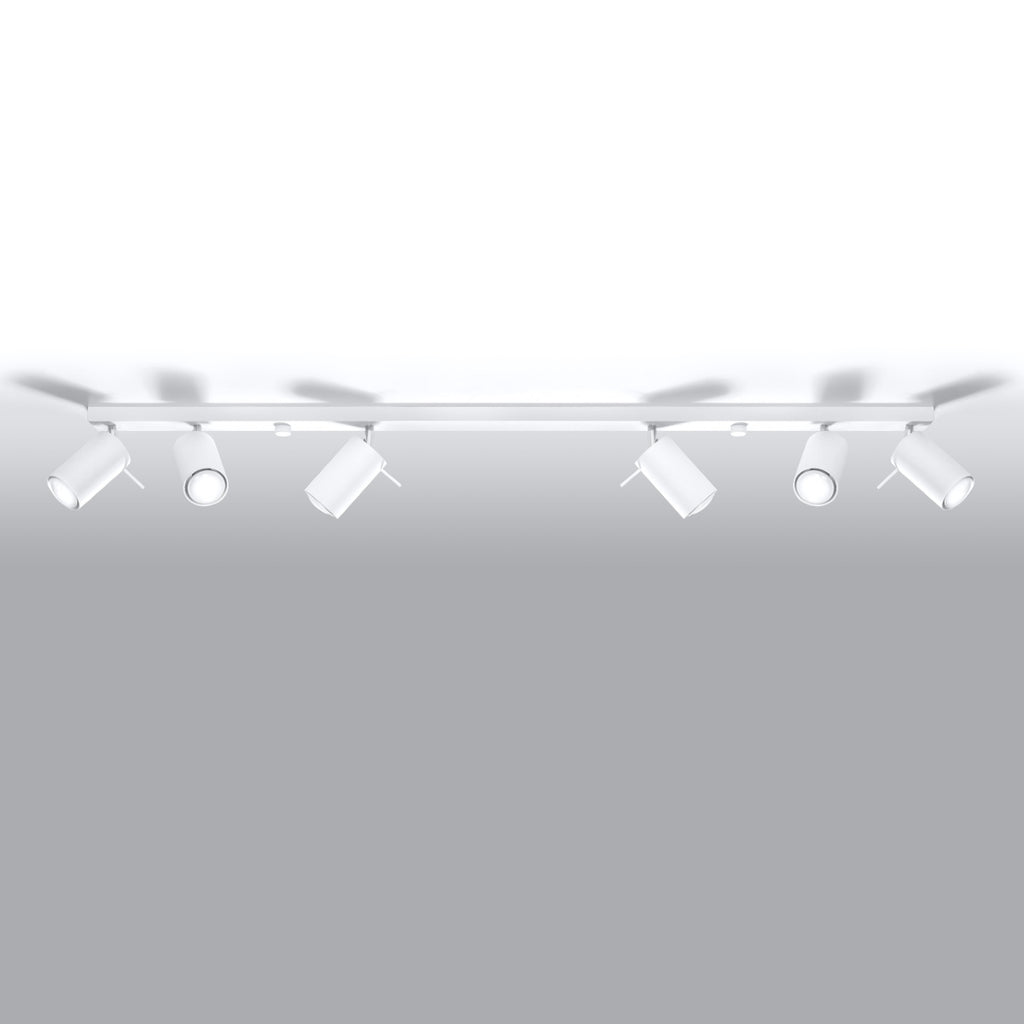 Deckenleuchte - Spot - Strahler RING 6L weiß Sollux Lighting