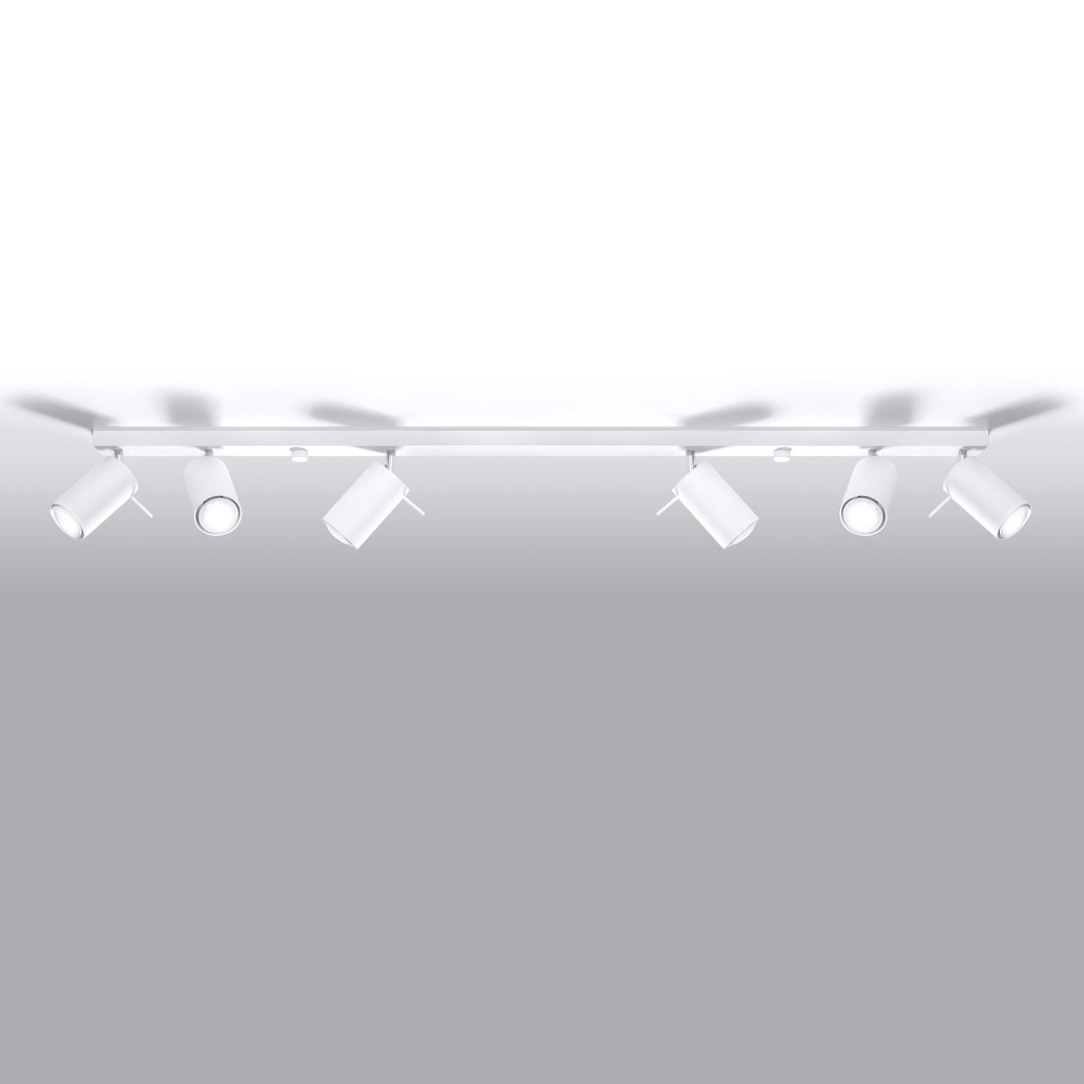 Deckenleuchte - Spot - Strahler RING 6L weiß Sollux Lighting