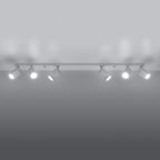 Deckenleuchte - Spot - Strahler RING 6L weiß Sollux Lighting