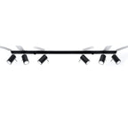 Deckenleuchte - Spot - Strahler RING 6L schwarz Sollux Lighting