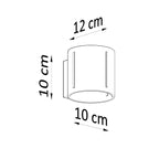 Wandleuchte INEZ weiß Sollux Lighting