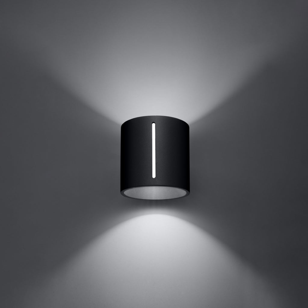 Wandleuchte INEZ schwarz Sollux Lighting