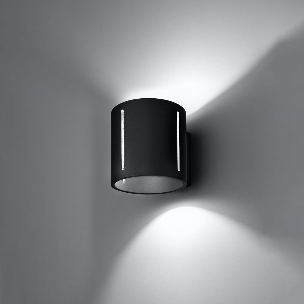 Wandleuchte INEZ schwarz Sollux Lighting