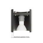 Wandleuchte INEZ schwarz Sollux Lighting