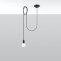Pendelleuchte EDISON 1 schwarz Sollux Lighting