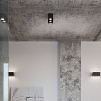 Deckenleuchte - Spot - Strahler QUAD schwarz Sollux Lighting
