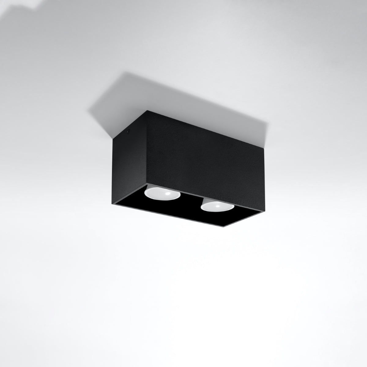 Deckenleuchte - Spot - Strahler QUAD schwarz Sollux Lighting
