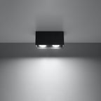 Deckenleuchte - Spot - Strahler QUAD schwarz Sollux Lighting