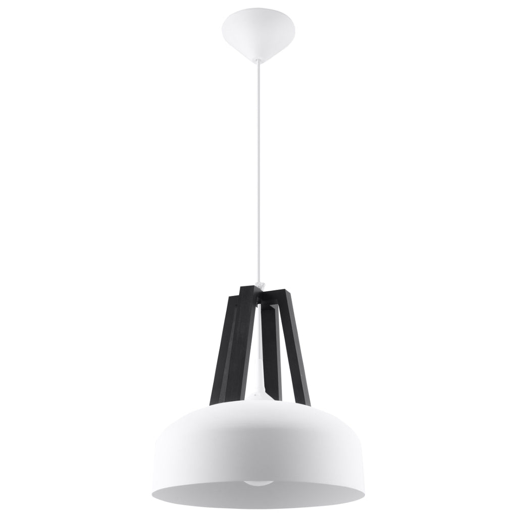 Pendelleuchte CASCO weiß & schwarz Sollux Lighting