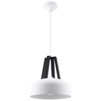 Pendelleuchte CASCO weiß & schwarz Sollux Lighting