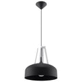 Pendelleuchte CASCO schwarz & weiß Sollux Lighting