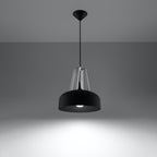 Pendelleuchte CASCO schwarz & weiß Sollux Lighting
