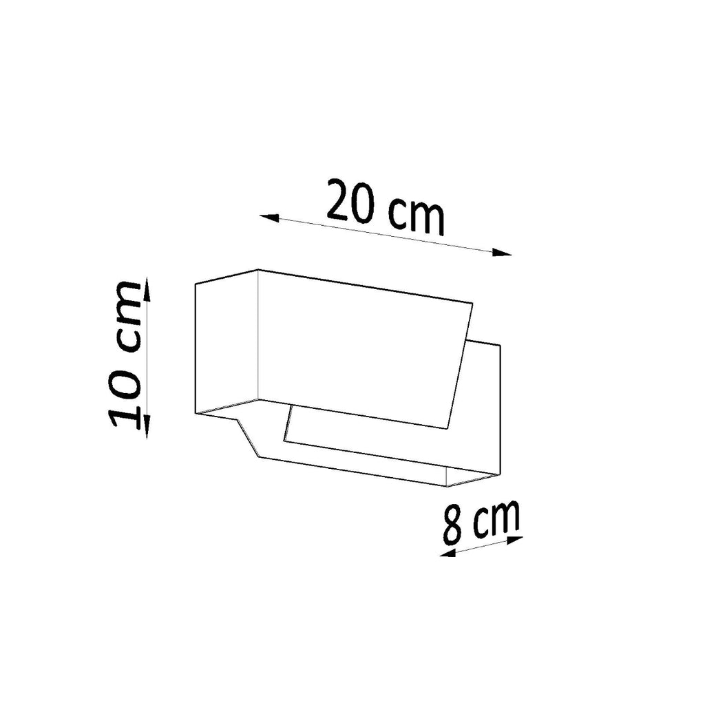 Wandleuchte PIEGARE Sollux Lighting