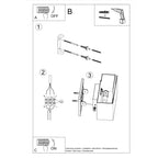 Wandleuchte PIEGARE Sollux Lighting