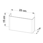 Wandleuchte COPERTURA Sollux Lighting