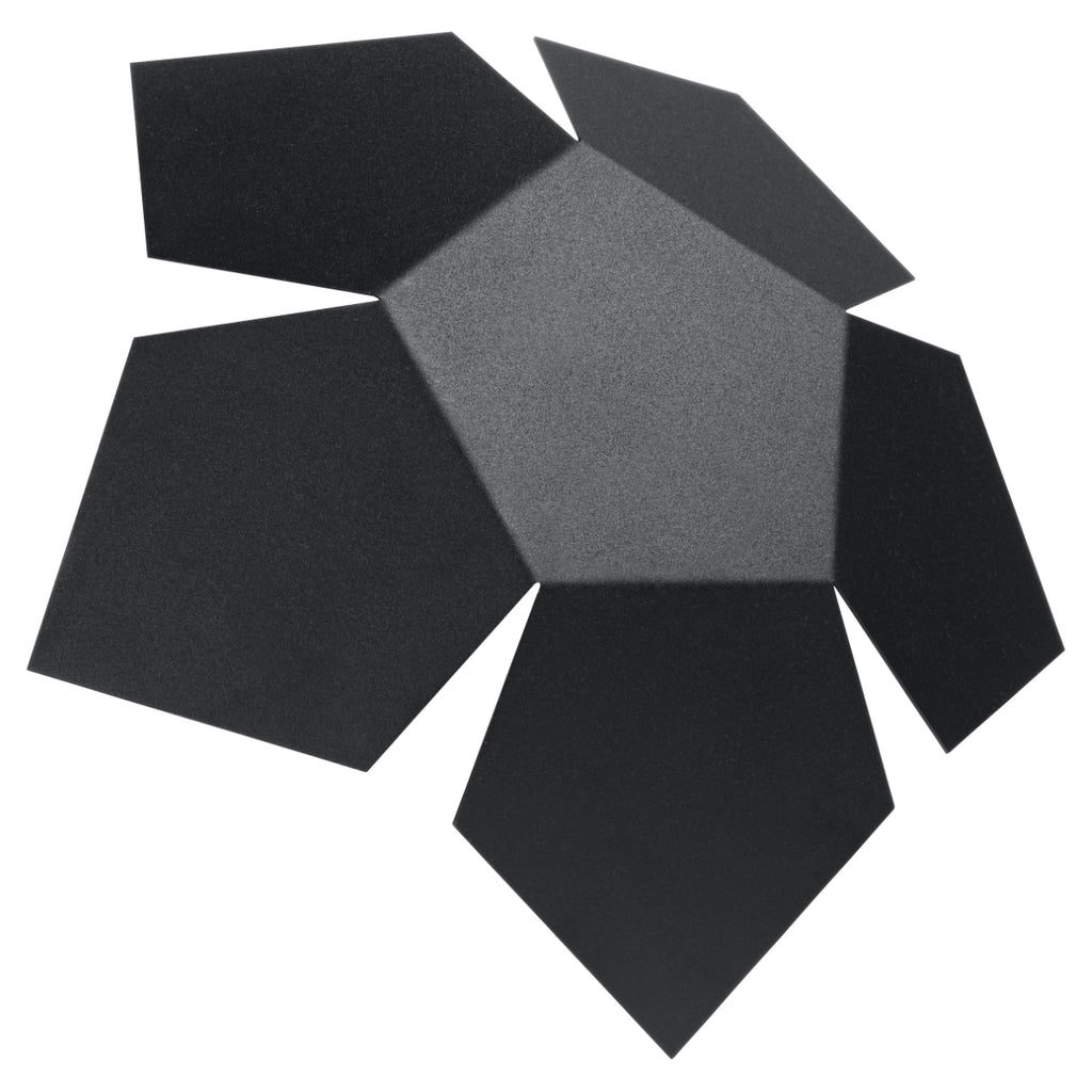 Wandleuchte PENTA schwarz Sollux Lighting