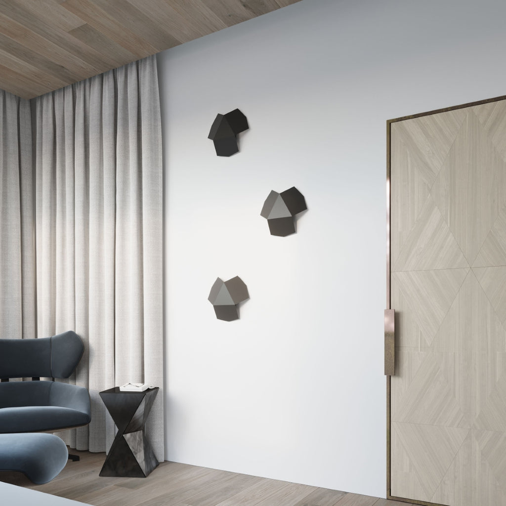 Wandleuchte TRE schwarz Sollux Lighting