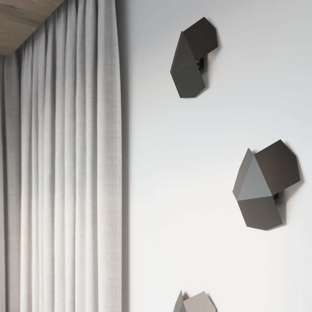 Wandleuchte TRE schwarz Sollux Lighting