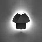 Wandleuchte TRE schwarz Sollux Lighting