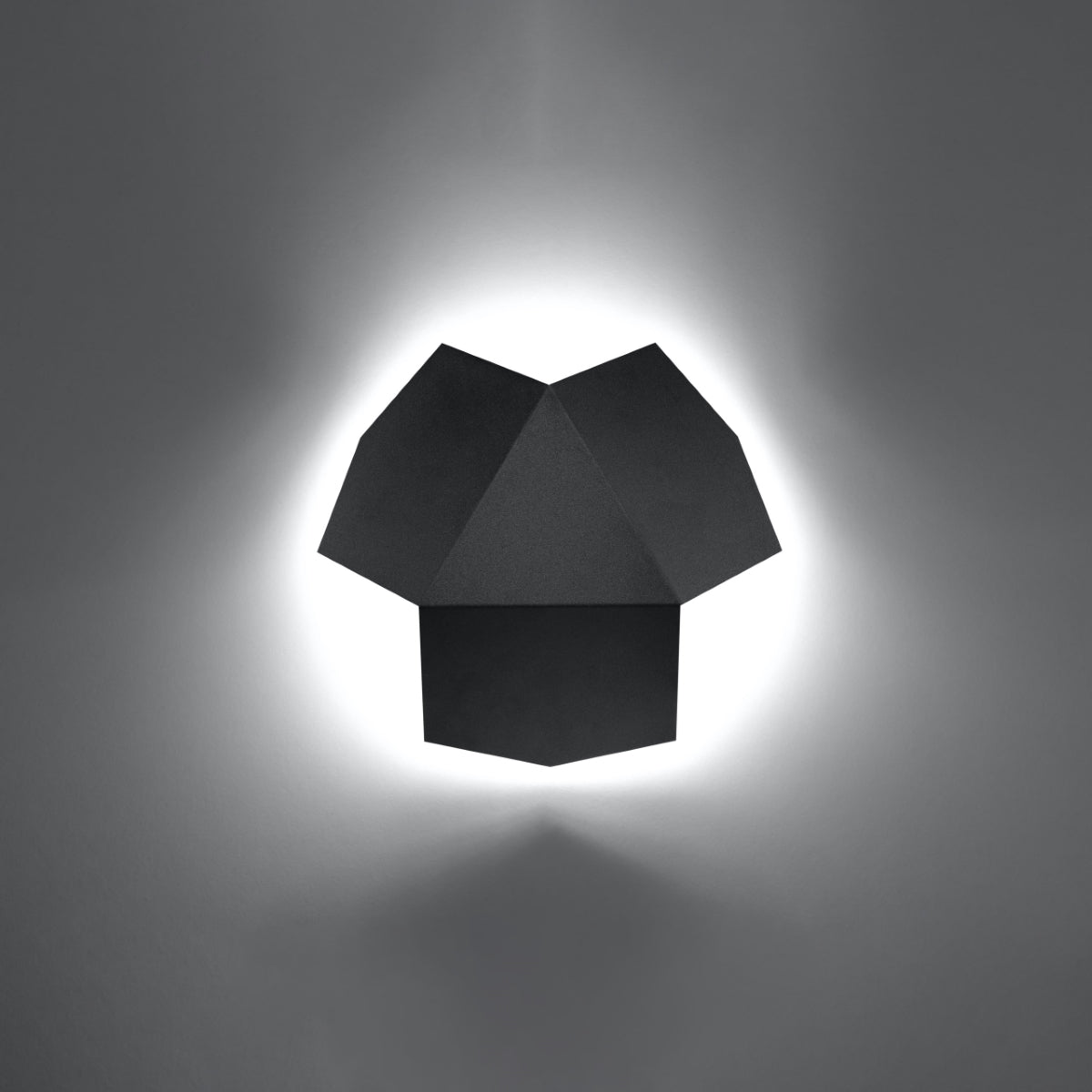 Wandleuchte TRE schwarz Sollux Lighting