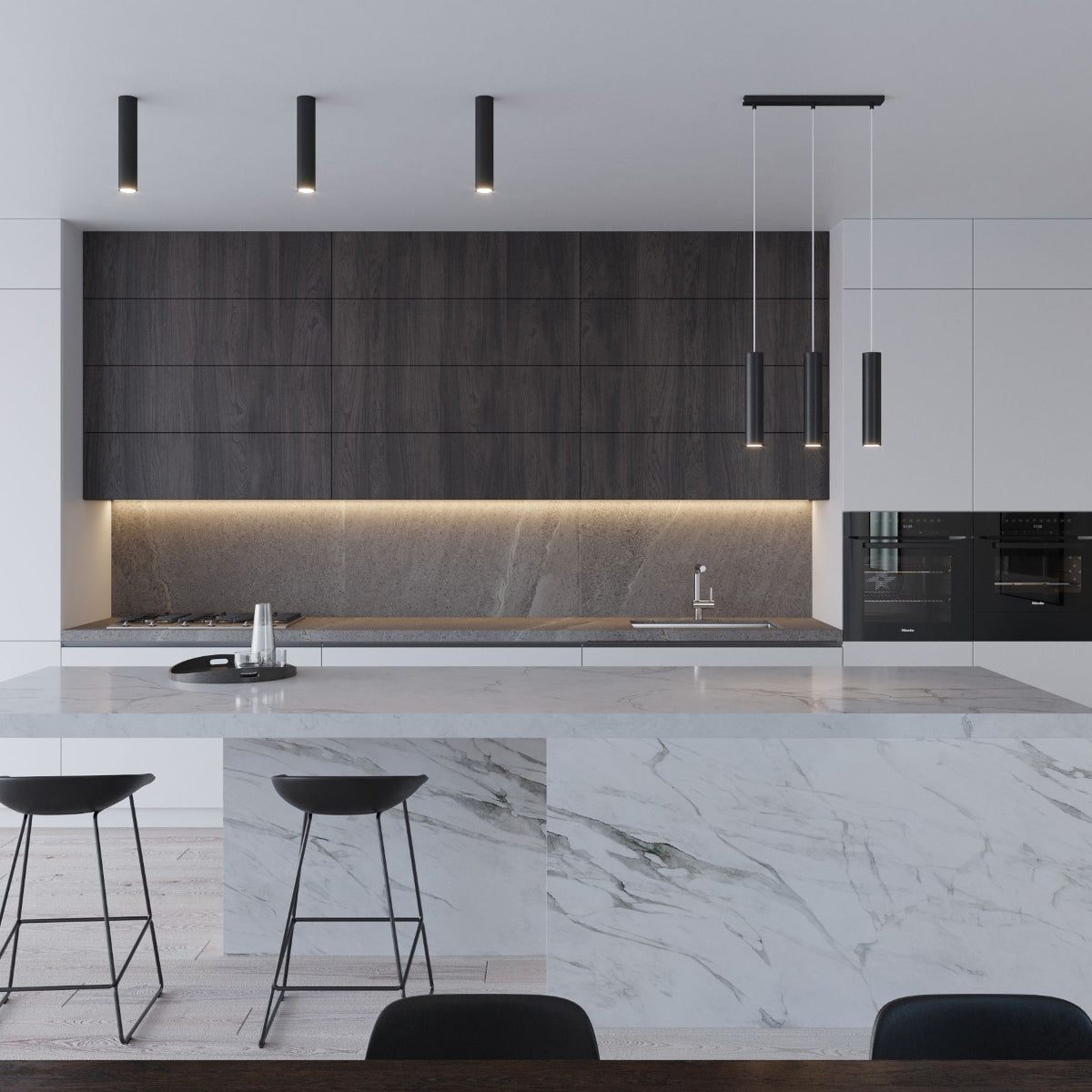 Deckenleuchte - Spot - Strahler LAGOS 30 schwarz Sollux Lighting