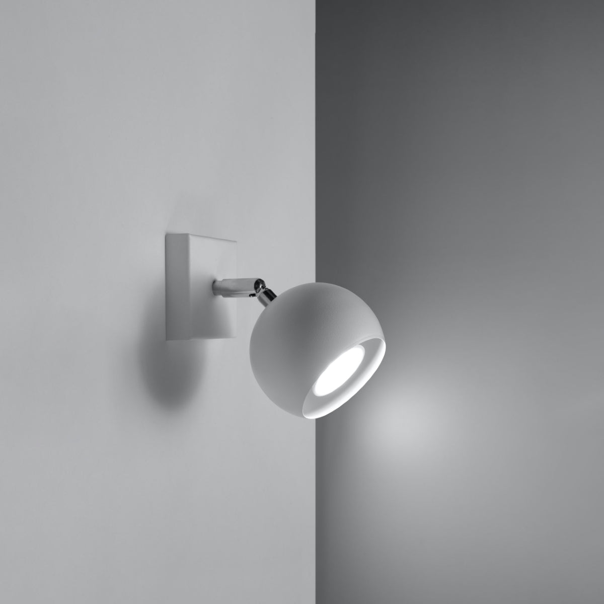 Wandleuchte OCULARE weiß Sollux Lighting