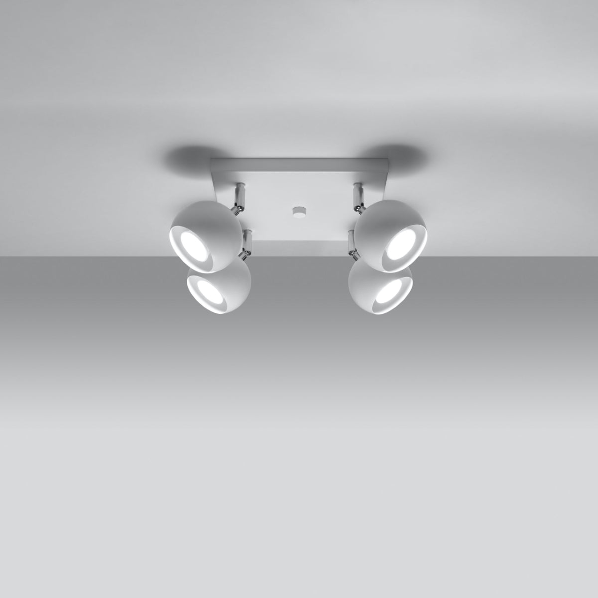 Deckenleuchte - Spot - Strahler OCULARE 4 weiß Sollux Lighting